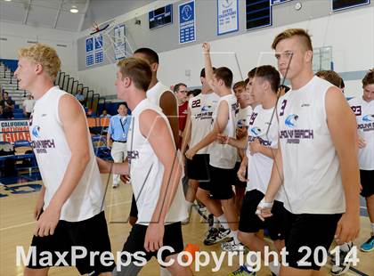 Thumbnail 3 in Laguna Beach vs. Saddleback Valley Christian (CIF SoCal D3 Regional Final) photogallery.