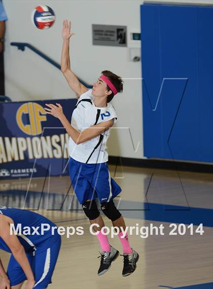 Thumbnail 2 in Laguna Beach vs. Saddleback Valley Christian (CIF SoCal D3 Regional Final) photogallery.