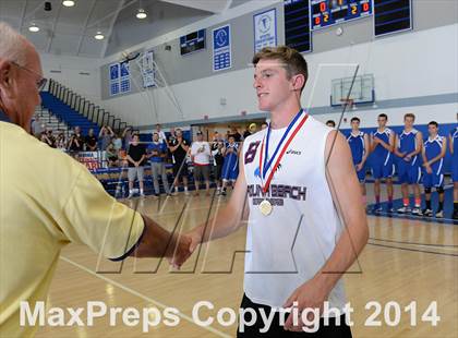 Thumbnail 1 in Laguna Beach vs. Saddleback Valley Christian (CIF SoCal D3 Regional Final) photogallery.