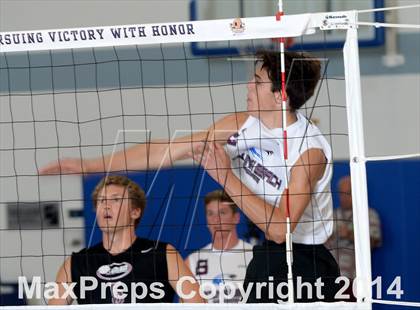 Thumbnail 1 in Laguna Beach vs. Saddleback Valley Christian (CIF SoCal D3 Regional Final) photogallery.