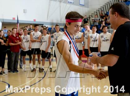 Thumbnail 1 in Laguna Beach vs. Saddleback Valley Christian (CIF SoCal D3 Regional Final) photogallery.