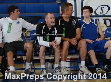 Thumbnail 1 in Laguna Beach vs. Saddleback Valley Christian (CIF SoCal D3 Regional Final) photogallery.