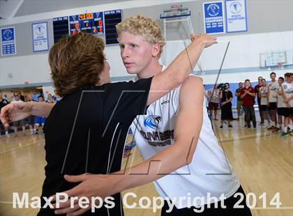 Thumbnail 1 in Laguna Beach vs. Saddleback Valley Christian (CIF SoCal D3 Regional Final) photogallery.