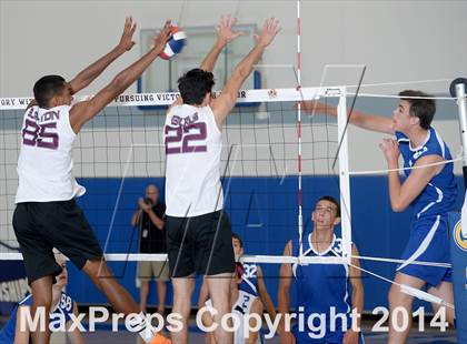 Thumbnail 2 in Laguna Beach vs. Saddleback Valley Christian (CIF SoCal D3 Regional Final) photogallery.