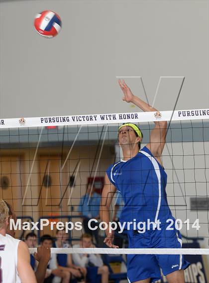 Thumbnail 2 in Laguna Beach vs. Saddleback Valley Christian (CIF SoCal D3 Regional Final) photogallery.