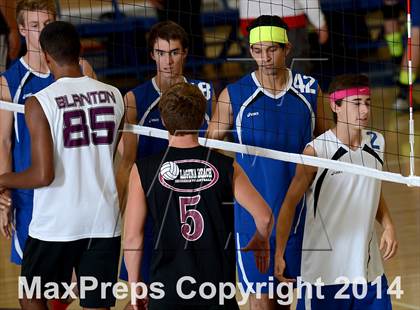 Thumbnail 1 in Laguna Beach vs. Saddleback Valley Christian (CIF SoCal D3 Regional Final) photogallery.