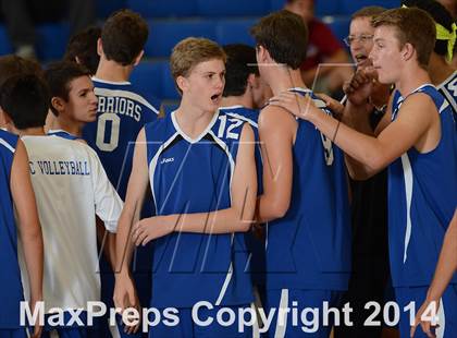 Thumbnail 1 in Laguna Beach vs. Saddleback Valley Christian (CIF SoCal D3 Regional Final) photogallery.