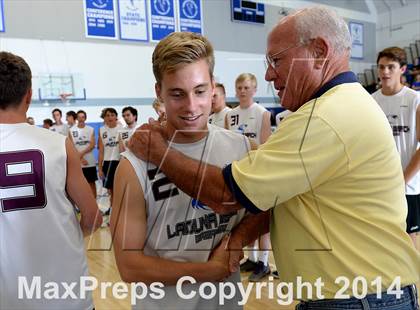 Thumbnail 3 in Laguna Beach vs. Saddleback Valley Christian (CIF SoCal D3 Regional Final) photogallery.