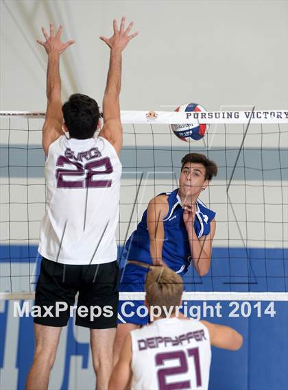 Thumbnail 1 in Laguna Beach vs. Saddleback Valley Christian (CIF SoCal D3 Regional Final) photogallery.