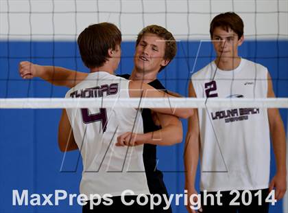 Thumbnail 2 in Laguna Beach vs. Saddleback Valley Christian (CIF SoCal D3 Regional Final) photogallery.