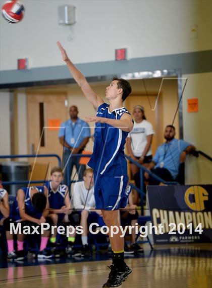 Thumbnail 3 in Laguna Beach vs. Saddleback Valley Christian (CIF SoCal D3 Regional Final) photogallery.