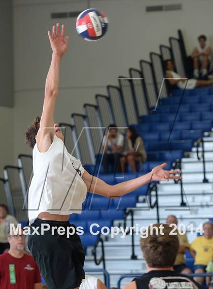 Thumbnail 1 in Laguna Beach vs. Saddleback Valley Christian (CIF SoCal D3 Regional Final) photogallery.
