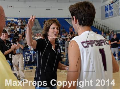 Thumbnail 1 in Laguna Beach vs. Saddleback Valley Christian (CIF SoCal D3 Regional Final) photogallery.
