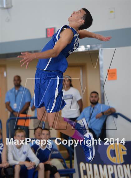Thumbnail 2 in Laguna Beach vs. Saddleback Valley Christian (CIF SoCal D3 Regional Final) photogallery.