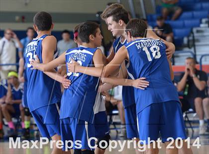 Thumbnail 2 in Laguna Beach vs. Saddleback Valley Christian (CIF SoCal D3 Regional Final) photogallery.
