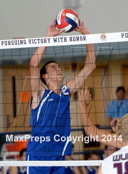 Thumbnail 2 in Laguna Beach vs. Saddleback Valley Christian (CIF SoCal D3 Regional Final) photogallery.