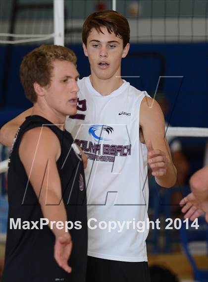 Thumbnail 2 in Laguna Beach vs. Saddleback Valley Christian (CIF SoCal D3 Regional Final) photogallery.