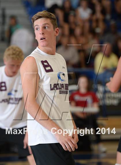 Thumbnail 1 in Laguna Beach vs. Saddleback Valley Christian (CIF SoCal D3 Regional Final) photogallery.