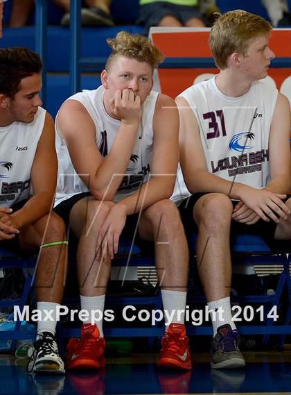 Thumbnail 1 in Laguna Beach vs. Saddleback Valley Christian (CIF SoCal D3 Regional Final) photogallery.