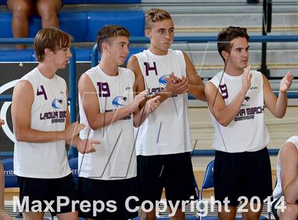 Thumbnail 2 in Laguna Beach vs. Saddleback Valley Christian (CIF SoCal D3 Regional Final) photogallery.