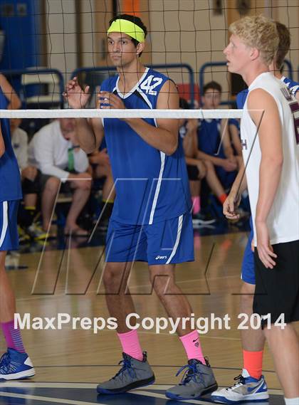 Thumbnail 1 in Laguna Beach vs. Saddleback Valley Christian (CIF SoCal D3 Regional Final) photogallery.