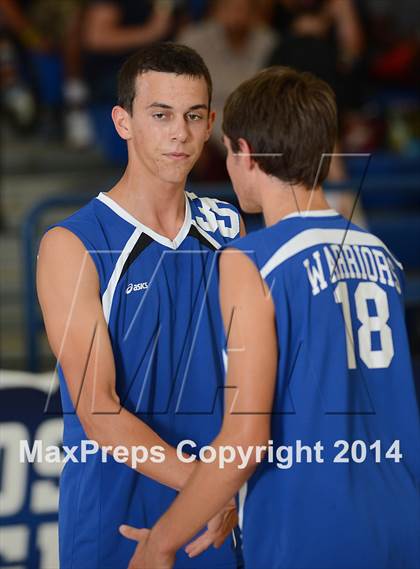 Thumbnail 3 in Laguna Beach vs. Saddleback Valley Christian (CIF SoCal D3 Regional Final) photogallery.