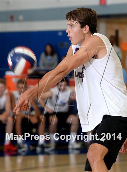 Thumbnail 1 in Laguna Beach vs. Saddleback Valley Christian (CIF SoCal D3 Regional Final) photogallery.