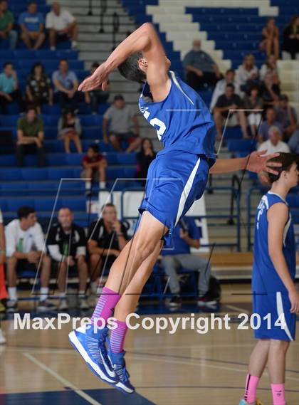 Thumbnail 1 in Laguna Beach vs. Saddleback Valley Christian (CIF SoCal D3 Regional Final) photogallery.