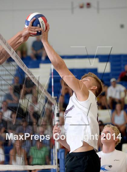 Thumbnail 3 in Laguna Beach vs. Saddleback Valley Christian (CIF SoCal D3 Regional Final) photogallery.