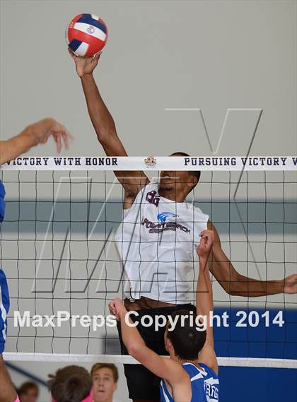 Thumbnail 3 in Laguna Beach vs. Saddleback Valley Christian (CIF SoCal D3 Regional Final) photogallery.