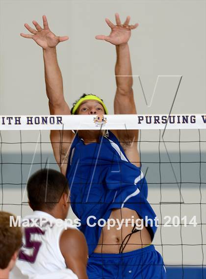 Thumbnail 1 in Laguna Beach vs. Saddleback Valley Christian (CIF SoCal D3 Regional Final) photogallery.