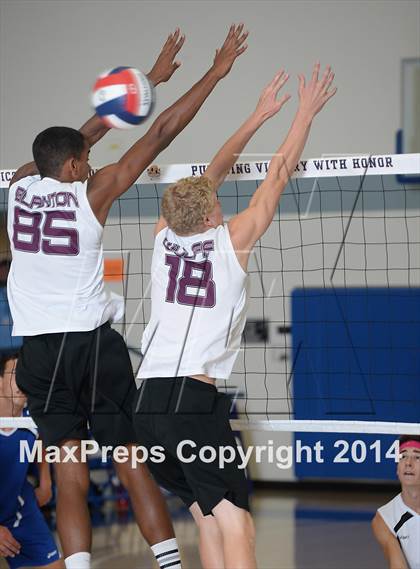 Thumbnail 3 in Laguna Beach vs. Saddleback Valley Christian (CIF SoCal D3 Regional Final) photogallery.