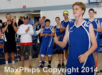 Thumbnail 1 in Laguna Beach vs. Saddleback Valley Christian (CIF SoCal D3 Regional Final) photogallery.