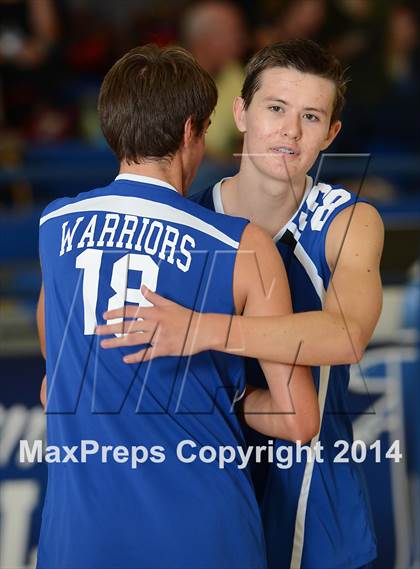 Thumbnail 1 in Laguna Beach vs. Saddleback Valley Christian (CIF SoCal D3 Regional Final) photogallery.