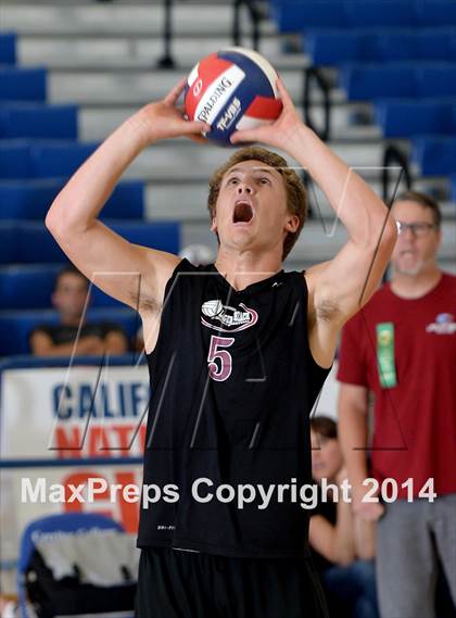 Thumbnail 2 in Laguna Beach vs. Saddleback Valley Christian (CIF SoCal D3 Regional Final) photogallery.