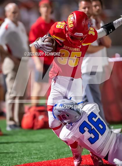 Thumbnail 3 in Chandler @ Cathedral Catholic (Honor Bowl) photogallery.