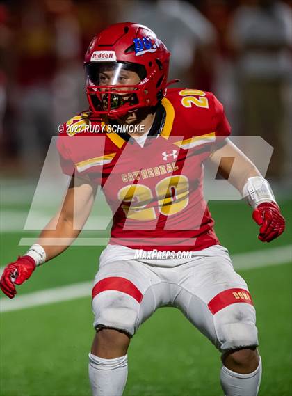 Thumbnail 2 in Chandler @ Cathedral Catholic (Honor Bowl) photogallery.