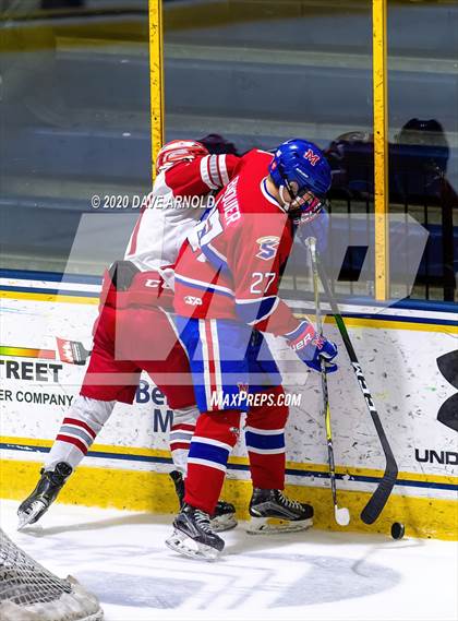 Thumbnail 1 in St. Andrews College vs Mount St. Charles Academy (True Prep Cup Final) photogallery.