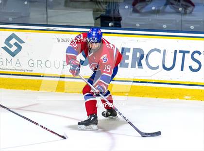 Thumbnail 3 in St. Andrews College vs Mount St. Charles Academy (True Prep Cup Final) photogallery.