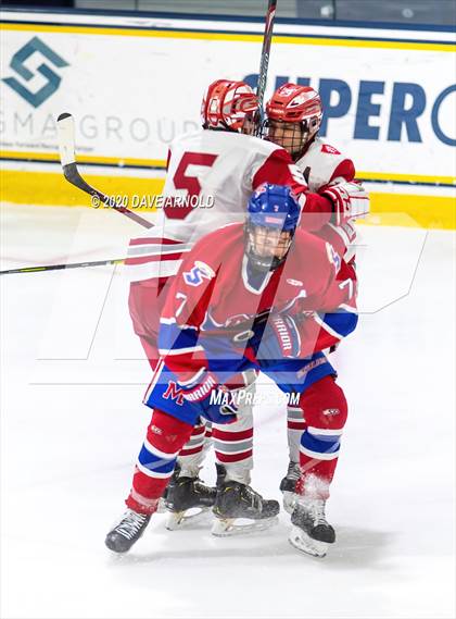 Thumbnail 1 in St. Andrews College vs Mount St. Charles Academy (True Prep Cup Final) photogallery.