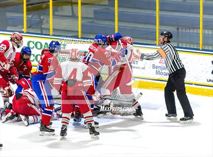 Thumbnail 1 in St. Andrews College vs Mount St. Charles Academy (True Prep Cup Final) photogallery.