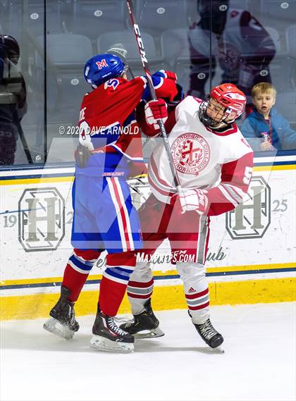 Thumbnail 1 in St. Andrews College vs Mount St. Charles Academy (True Prep Cup Final) photogallery.