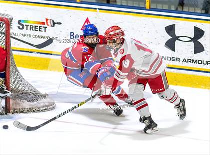 Thumbnail 1 in St. Andrews College vs Mount St. Charles Academy (True Prep Cup Final) photogallery.