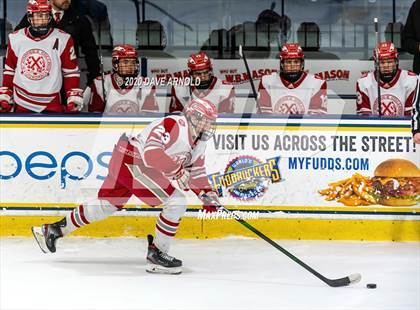 Thumbnail 1 in St. Andrews College vs Mount St. Charles Academy (True Prep Cup Final) photogallery.