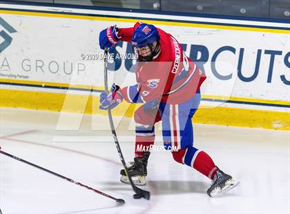 Thumbnail 1 in St. Andrews College vs Mount St. Charles Academy (True Prep Cup Final) photogallery.