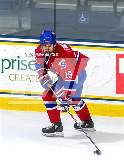 Thumbnail 1 in St. Andrews College vs Mount St. Charles Academy (True Prep Cup Final) photogallery.