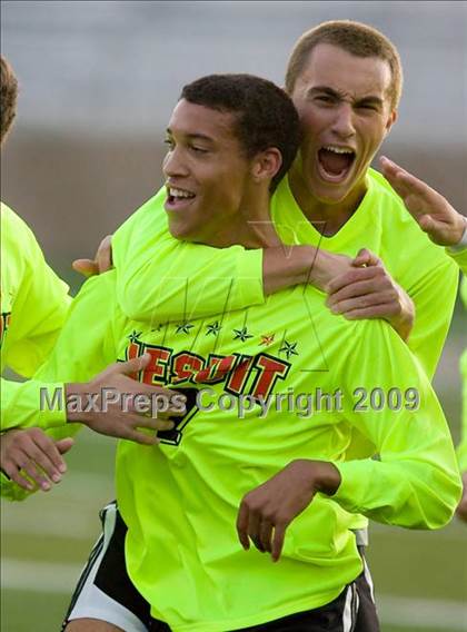 Thumbnail 1 in Golden Valley vs. Jesuit (CIF SJS D1 Final) photogallery.