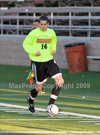 Thumbnail 1 in Golden Valley vs. Jesuit (CIF SJS D1 Final) photogallery.