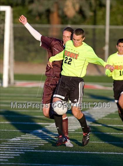 Thumbnail 3 in Golden Valley vs. Jesuit (CIF SJS D1 Final) photogallery.