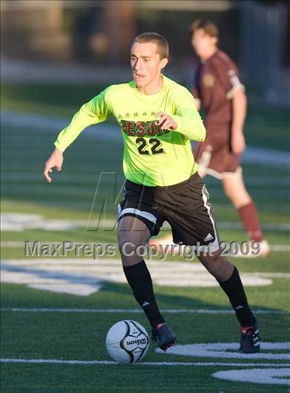 Thumbnail 3 in Golden Valley vs. Jesuit (CIF SJS D1 Final) photogallery.